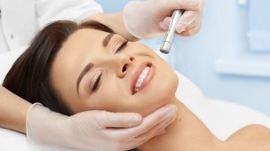 tratamento facial com peeling